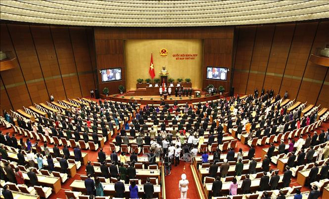 越南国会代表对推荐阮富仲总书记供国会选举国家主席达成高度共识 ảnh 1 越南国会代表对推荐阮富仲总书记供国会选举国家主席达成高度共识 ảnh 1