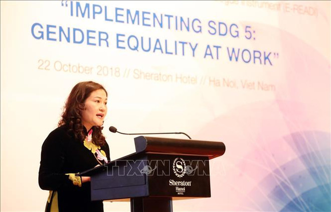 东盟与欧盟性别平等和赋予妇女和女童权力对话会在河内举行 ảnh 2