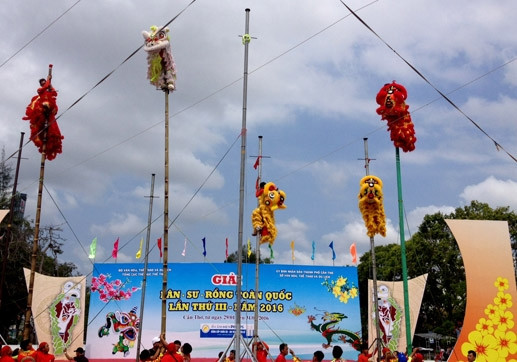 2016年第三届全国龙狮麒麟舞大赛热闹非凡 ảnh 4