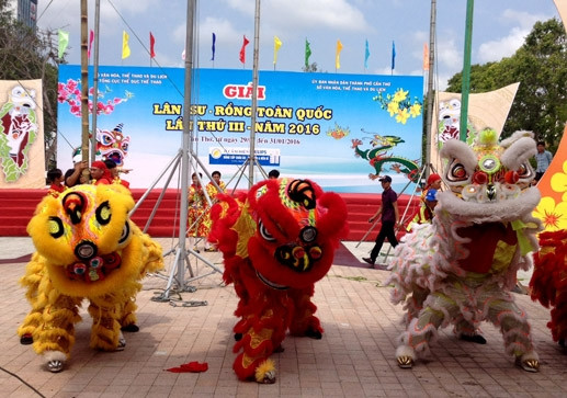 2016年第三届全国龙狮麒麟舞大赛热闹非凡 ảnh 1