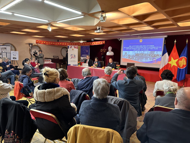 《巴黎协定》签署50周年纪念庆典在法国隆重举行 ảnh 3