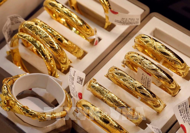 1月19日上午越南国内一两黄金卖出价上涨10万越盾 ảnh 1