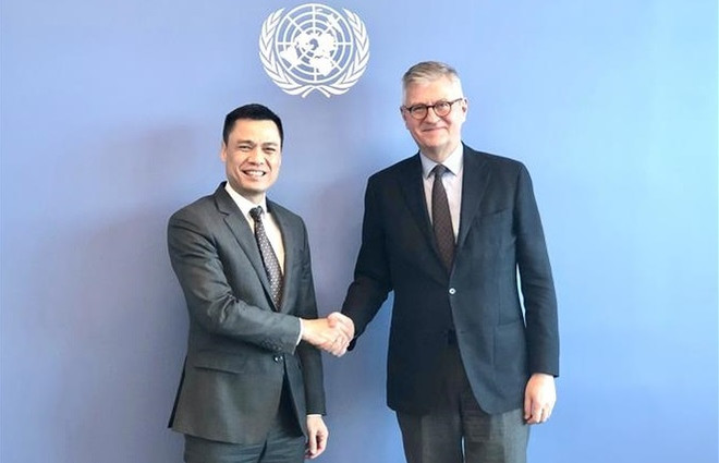 联合国副秘书长高度评价越南积极和有效参与维和行动 ảnh 1 联合国副秘书长高度评价越南积极和有效参与维和行动 ảnh 1
