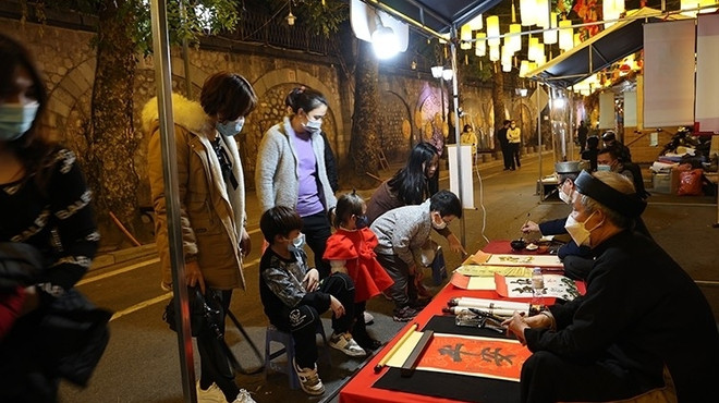 来河内古街体验 昔日春节习俗 ảnh 1