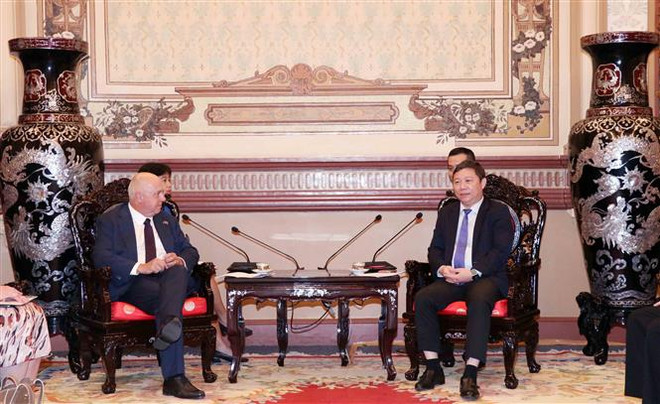 胡志明市促进实施与澳大利亚维多利亚州签署的各项合作协议 ảnh 1 胡志明市促进实施与澳大利亚维多利亚州签署的各项合作协议 ảnh 1