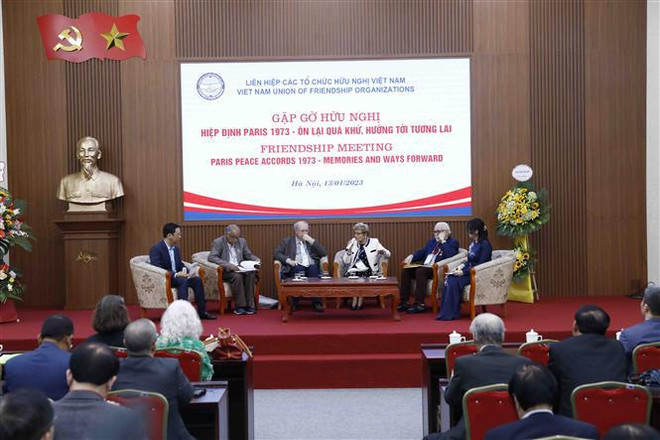 1973年《巴黎协定》友好见面会：回顾过去，展望未来 ảnh 1