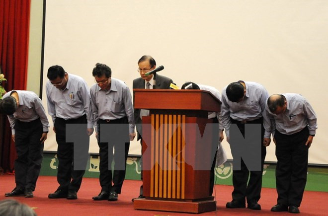 台塑集团河静钢铁兴业责任有限公司对越南中部大批鱼死亡事件负责 ảnh 1