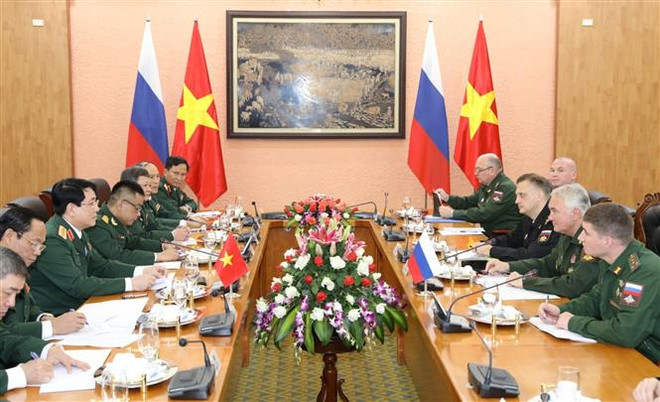 俄罗斯国防部代表团对越南进行正式访问 ảnh 2