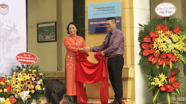越南首所公立学校成为剑桥大学会员学院 ảnh 1 越南首所公立学校成为剑桥大学会员学院 ảnh 1