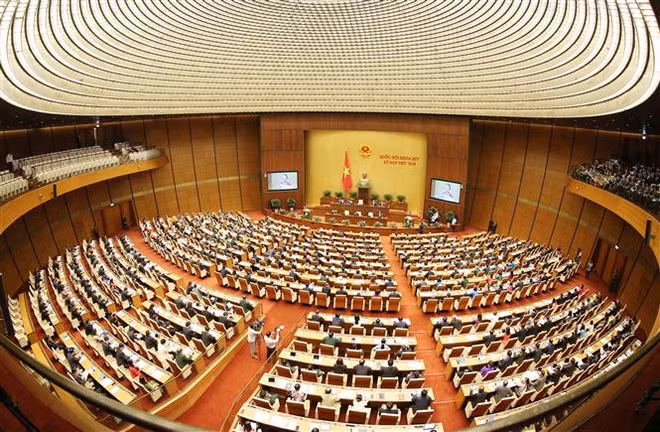 越南第十四届国会第八次会议公报(第三号) ảnh 1 越南第十四届国会第八次会议公报(第三号) ảnh 1