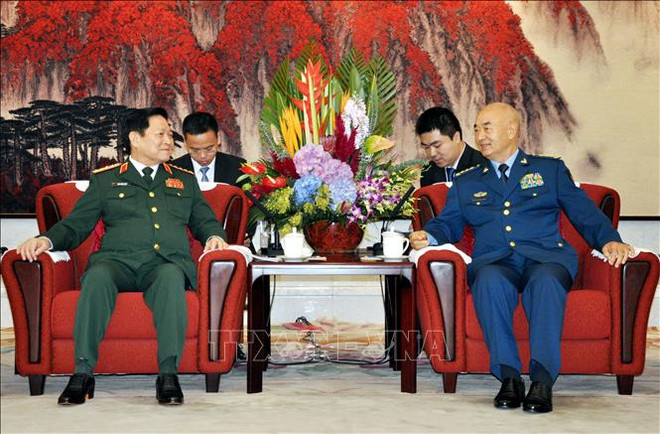 吴春历会见中共中央政治局委员、中央军委副主席许其亮 ảnh 2