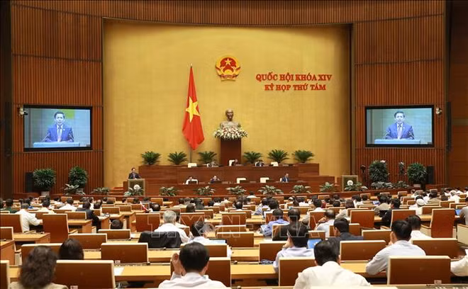 越南第十四届国会第八次会议公报(第四号) ảnh 1 越南第十四届国会第八次会议公报(第四号) ảnh 1