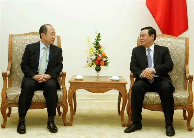 王廷惠副总理会见韩国外交部负责经济事务的副部长云康贤 ảnh 2