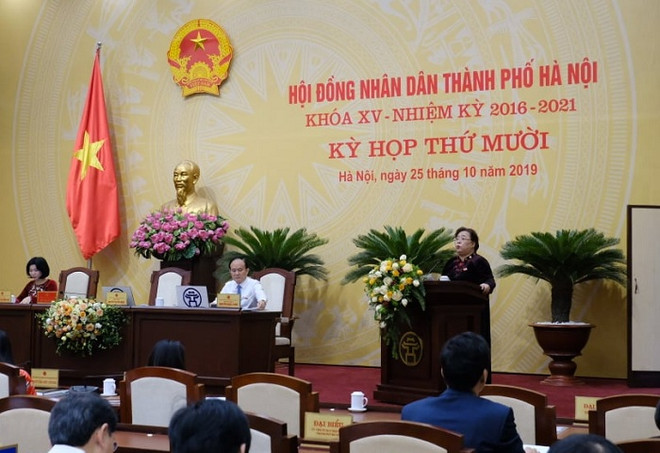 河内市第十五届人民议会召开第十次会议 ảnh 2 河内市第十五届人民议会召开第十次会议 ảnh 2