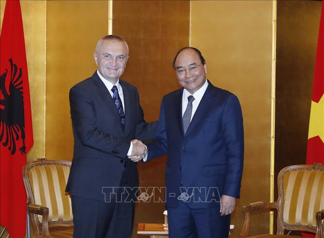 阮春福会见出席日本天皇德仁即位典礼的部分国家领导人 ảnh 2