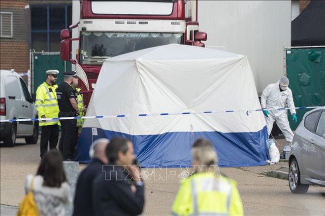 英国39人死亡事件:越南公安部参与核实有关信息 ảnh 1 英国39人死亡事件:越南公安部参与核实有关信息 ảnh 1