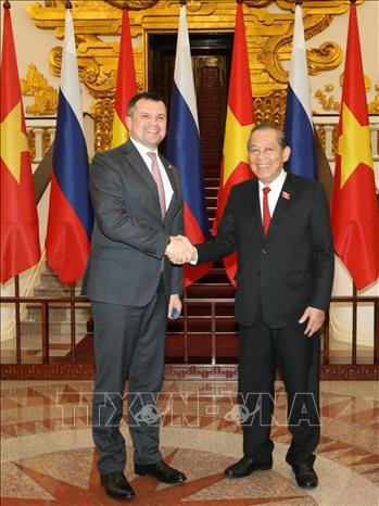 越俄两国政府副总理举行会晤 ảnh 1 越俄两国政府副总理举行会晤 ảnh 1