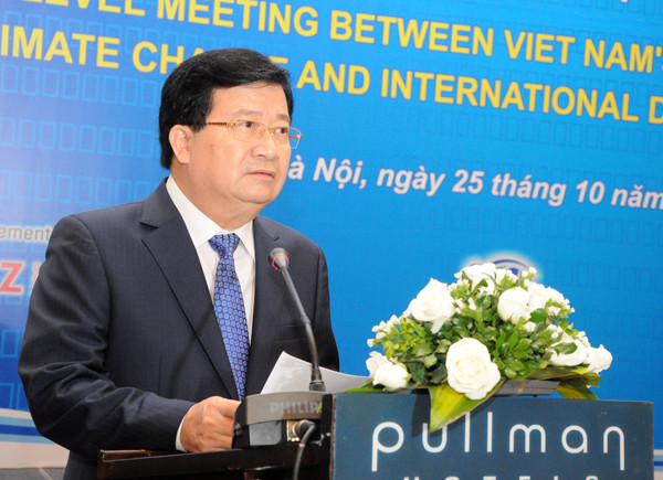  越南政府副总理郑廷勇:越南愿合作应对气候变化 实现可持续发展 ảnh 1