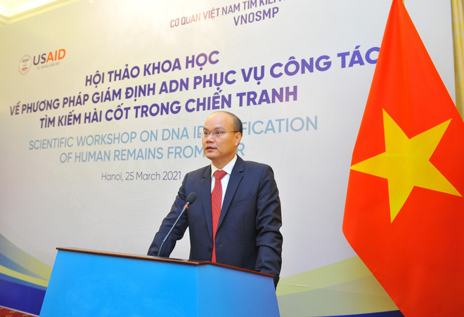 越美商讨通过DNA技术确定战争阵亡者遗骸身份 ảnh 2 越美商讨通过DNA技术确定战争阵亡者遗骸身份 ảnh 2