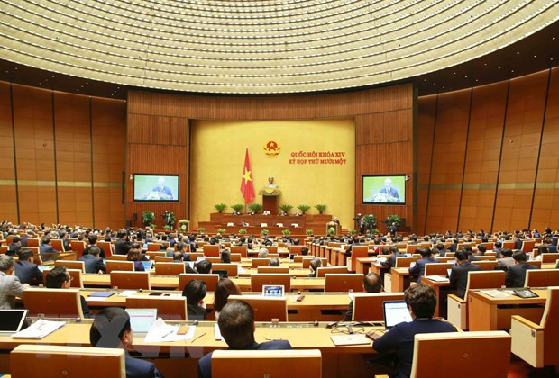 第十四届国会第十一次会议:国会听取2016-2021年任期工作报告并分组讨论 ảnh 1 第十四届国会第十一次会议:国会听取2016-2021年任期工作报告并分组讨论 ảnh 1