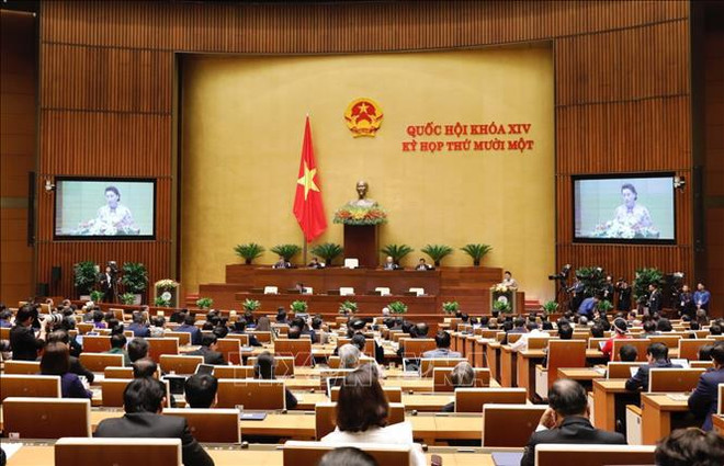 第十四届国会第十一次会议:为国家的快速和可持续发展作出贡献 ảnh 2 第十四届国会第十一次会议:为国家的快速和可持续发展作出贡献 ảnh 2