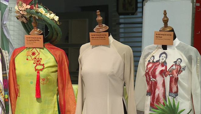 越南传统 奥黛上的越南文化遗产 ảnh 3