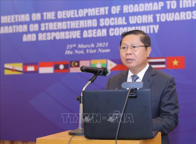 加强社会工作 面向建立一个齐心协力和主动适应的东盟共同体 ảnh 2 加强社会工作 面向建立一个齐心协力和主动适应的东盟共同体 ảnh 2