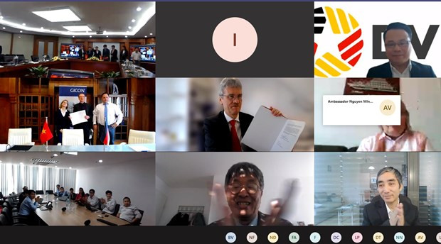 德国GIGON集团与越南石油研究院签署合作协议 ảnh 1