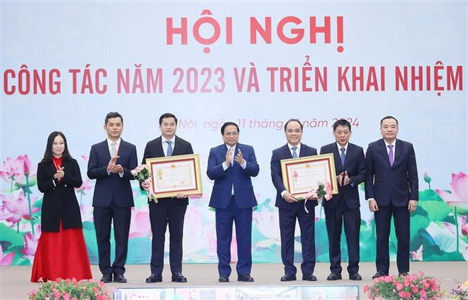 越南政府总理范明政:计划投资部要做好战略咨询工作 为发展营造空间 ảnh 2 越南政府总理范明政:计划投资部要做好战略咨询工作 为发展营造空间 ảnh 2