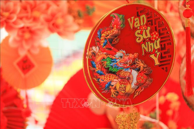 喜迎2024年新春：龙形象展览活动亮相河内 ảnh 1