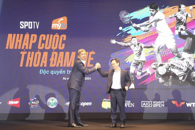 VNPT集团MyTV电视平台独播频道SPOTV 和 SPOTV2亮相 ảnh 1 VNPT集团MyTV电视平台独播频道SPOTV 和 SPOTV2亮相 ảnh 1