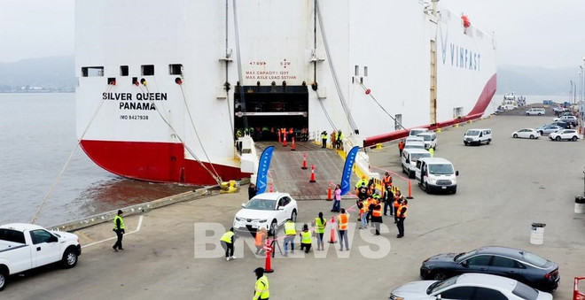 Vinfast首批999辆VF8电动汽车登陆美国加州 ảnh 1 Vinfast首批999辆VF8电动汽车登陆美国加州 ảnh 1