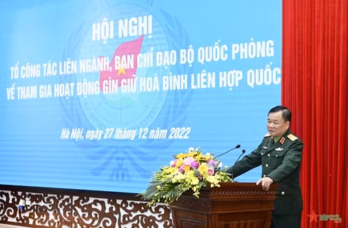 参加联合国维和行动是2022年多边对外的亮点 ảnh 1