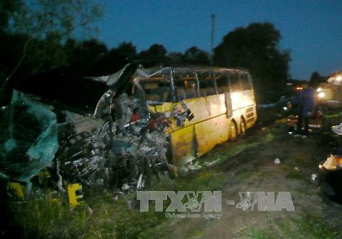 俄罗斯一交通事故造成5名越南人死亡 ảnh 1