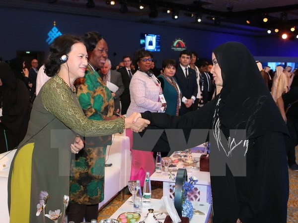 越南国会主席阮氏金银圆满结束出席第11届全球女性议长峰会之旅 ảnh 1