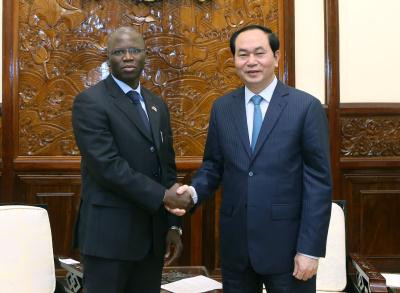 越南国家主席会见世行驻越首席代表 ảnh 1 越南国家主席会见世行驻越首席代表 ảnh 1