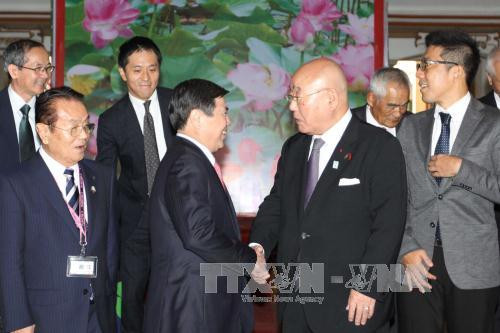 胡志明市领导会见日越友好议员联盟特别顾问 ảnh 1 胡志明市领导会见日越友好议员联盟特别顾问 ảnh 1