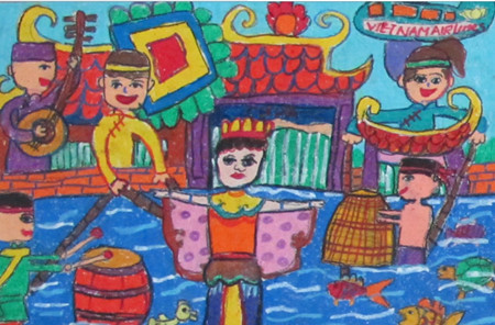 “展翅腾飞”绘画比赛总结颁奖仪式在河内举行 ảnh 1