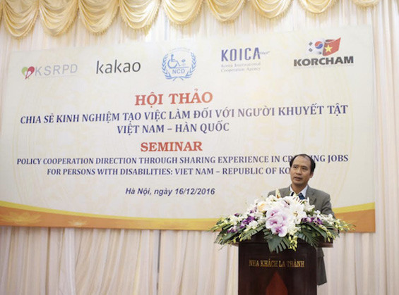 越南学习借鉴韩国有关残疾人政策的宝贵经验 ảnh 1
