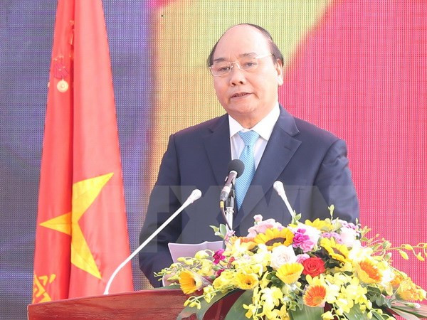 越南政府总理阮春福出席兴安省建省185周年纪念典礼 ảnh 1 越南政府总理阮春福出席兴安省建省185周年纪念典礼 ảnh 1