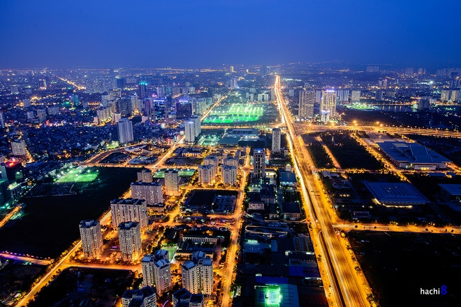 河内夜景璀璨夺目 ảnh 5