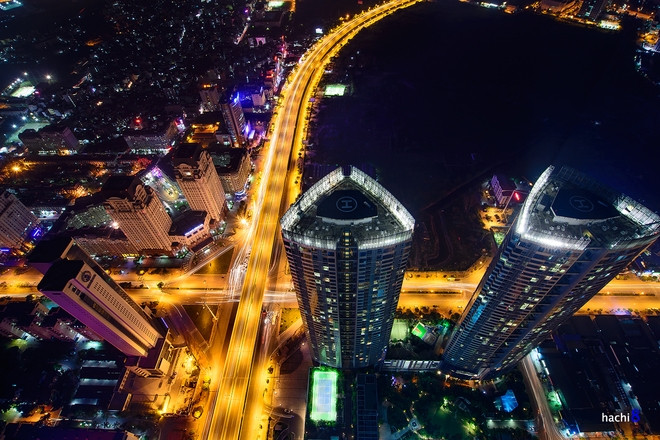 河内夜景璀璨夺目 ảnh 6