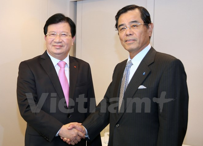 政府副总理郑廷勇:越南为日本企业在越投资取得成功创造便利条件 ảnh 1 政府副总理郑廷勇:越南为日本企业在越投资取得成功创造便利条件 ảnh 1