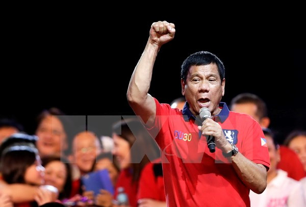 菲律宾国会宣布罗德里戈·杜特尔特为新一届总统 ảnh 1 菲律宾国会宣布罗德里戈·杜特尔特为新一届总统 ảnh 1