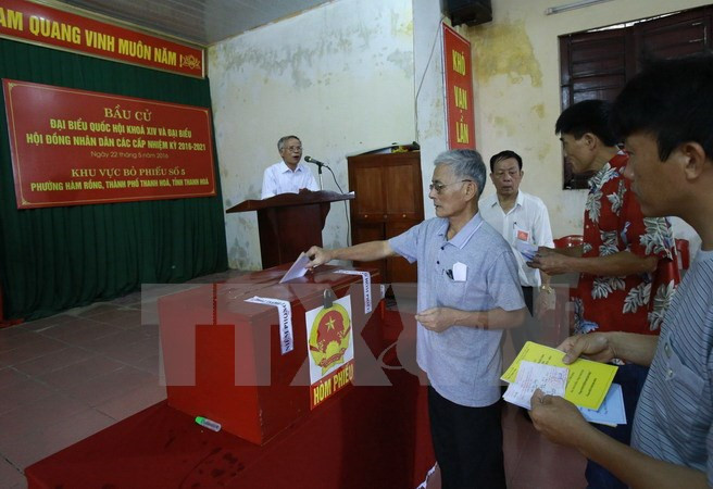 清化省新一届国会和省级人民议会代表换届选举结果对外公布 ảnh 1 清化省新一届国会和省级人民议会代表换届选举结果对外公布 ảnh 1