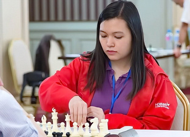 国象亚洲个人赛：越南棋手阮氏枚兴排名第二 ảnh 1
