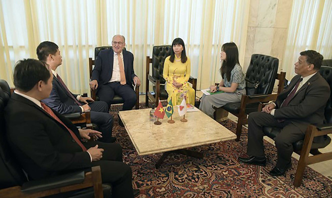 巴西邀请越南参加国际咖啡周 ảnh 1 巴西邀请越南参加国际咖啡周 ảnh 1