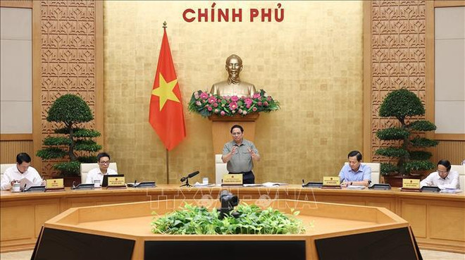 范明政总理:推进制度建设和完善 将党主张和政策落实到处 ảnh 1 范明政总理:推进制度建设和完善 将党主张和政策落实到处 ảnh 1
