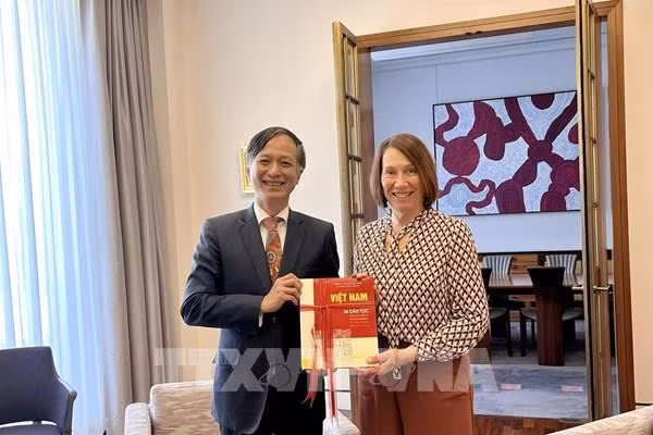澳大利亚参议院议长高度评价与越南双边关系 ảnh 1
