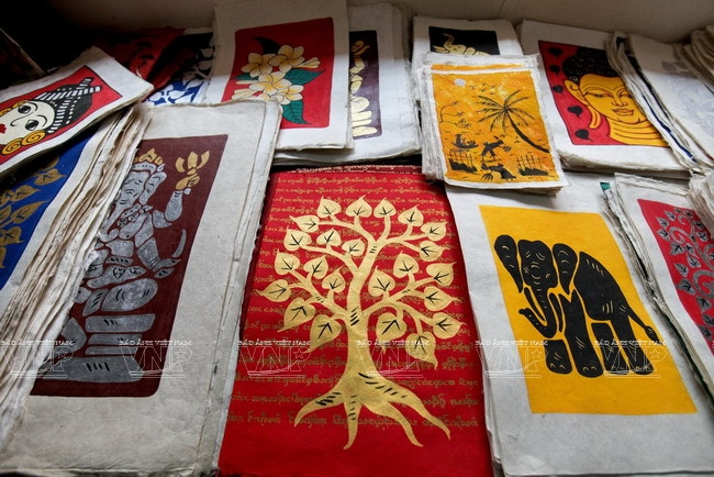 老挝琅勃拉邦的纱纸 ảnh 3